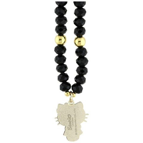 Zawieszka na telefon Hello Kitty Pearls and Beads Kitty Charm - czarna