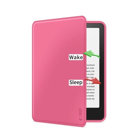 Etui Tech-Protect SmartCase na Amazon Kindle Paperwhite 6 / Colorsotf / Signature Edition - różowe