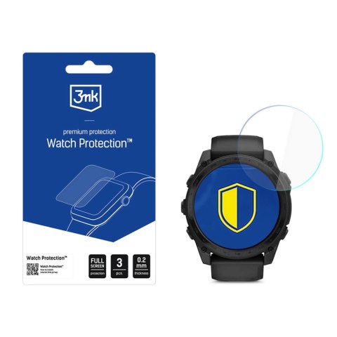 Szkło hybrydowe 3mk Watch Protection FlexibleGlass na Garmin Tactix 8 51mm (Amoled, Solar)