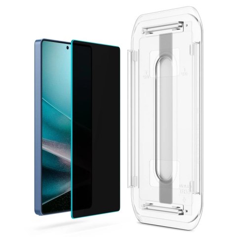 Szkło prywatyzujące Spigen Glas.TR "Ez Fit" Privacy 2-pack na Samsung Galaxy S25 Ultra