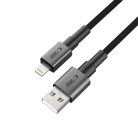 Kabel Tech-Protect Ultraboost DNA USB-A / Lightning 12W/2.4A 25 cm - szary