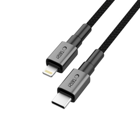 Kabel Tech-Protect Ultraboost DNA USB-C / Lightning PD27W/3A 25 cm - szary