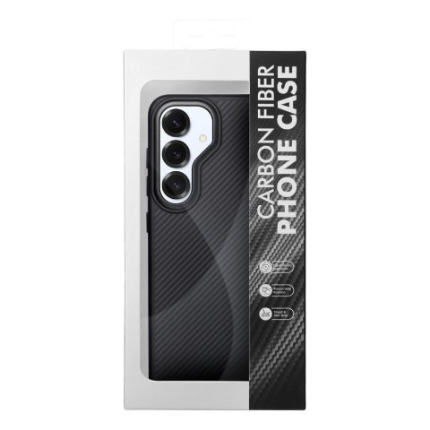 Carbon Elite Mag Cover kompatybilny z MagSafe pasuje do SAMSUNG S25 ULTRA czarny Carbon Elite Mag Cover kompatybilny z MagSafe pasuje do SAMSUNG S25 ULTRA czarny