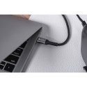 Kabel USB C do USB C Forcell F-Energy QC4.0 PD 5A 100W Cafule 2 m C260 czarny