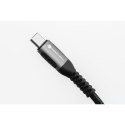 Kabel USB C do USB C Forcell F-Energy QC4.0 PD 5A 100W Cafule 3 m C260 czarny