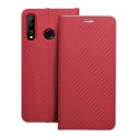Kabura LUNA Book Carbon do HUAWEI P30 Lite czerwony Kabura LUNA Book Carbon do HUAWEI P30 Lite czerwony