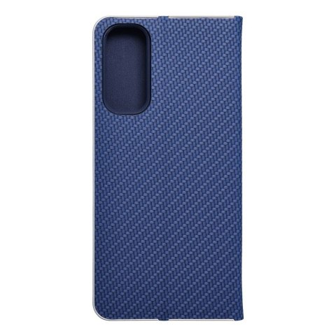 Kabura LUNA Book Carbon do SAMSUNG A05s niebieski Kabura LUNA Book Carbon do SAMSUNG A05s niebieski