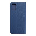 Kabura LUNA Book Carbon do SAMSUNG A71 niebieski Kabura LUNA Book Carbon do SAMSUNG A71 niebieski