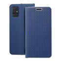 Kabura LUNA Book Carbon do SAMSUNG A71 niebieski Kabura LUNA Book Carbon do SAMSUNG A71 niebieski
