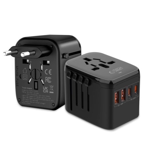 Adapter Tech-Protect TA200 EU / UK / US / AU - czanry Adapter Tech-Protect TA200 EU / UK / US / AU - czanry