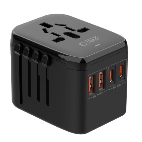Adapter Tech-Protect TA200 EU / UK / US / AU - czanry Adapter Tech-Protect TA200 EU / UK / US / AU - czanry