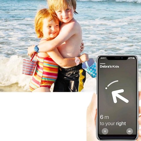 Etui Tech-Protect Smooth 2-pack na Apple AirTag 1 / 2 dla dzieci - wielokolorowe