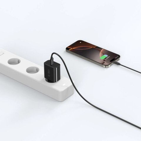 Ładowarka sieciowa Tech-Protect NC20W USB-C 1 port PD20W - czarna