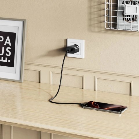 Ładowarka sieciowa Tech-Protect NC20W USB-C 1 port PD20W - czarna