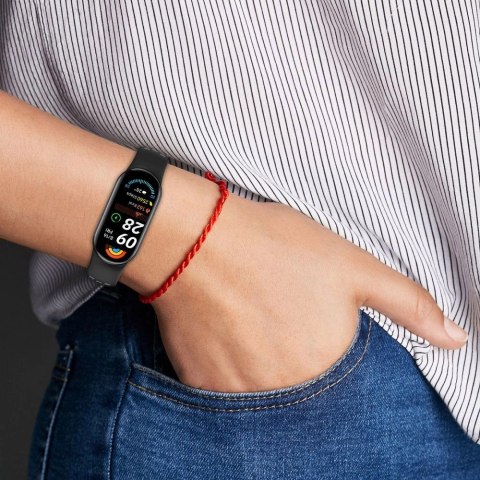 Pasek Tech-Protect IconBand Air na Xiaomi Smart Band 8 / 9 / 10 / NFC - czarno-czerwony