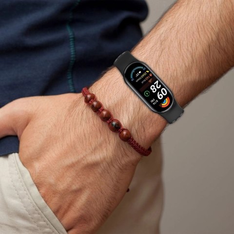 Pasek Tech-Protect IconBand Air na Xiaomi Smart Band 8 / 9 / 10 / NFC - czarno-czerwony