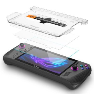 Szkło hartowane Spigen Glas.TR EZ Fit 2-pack na Asus Rog Ally X - przezroczyste