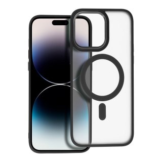 Futerał MATTE MAG COVER kompatybilny z MagSafe do IPHONE 14 Pro Max czarny