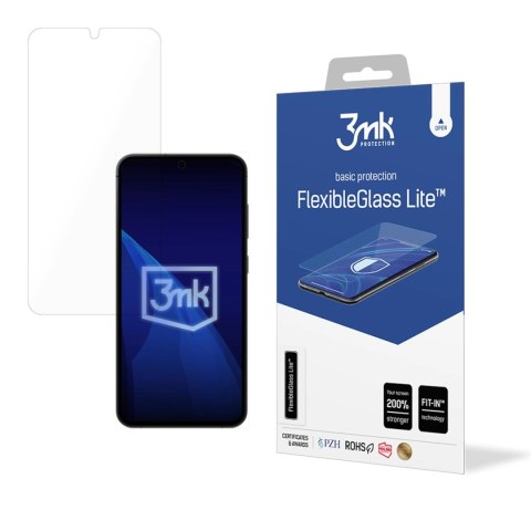 Szkło hybrydowe 3mk FlexibleGlass Lite™ na Samsung Galaxy S25