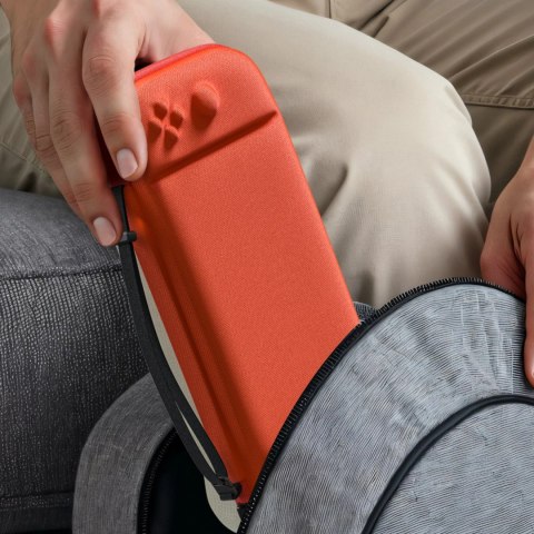 Etui ochronne AMAZINGTHING PlayShield EDC futerał na Nintendo Switch 2 - czerwone