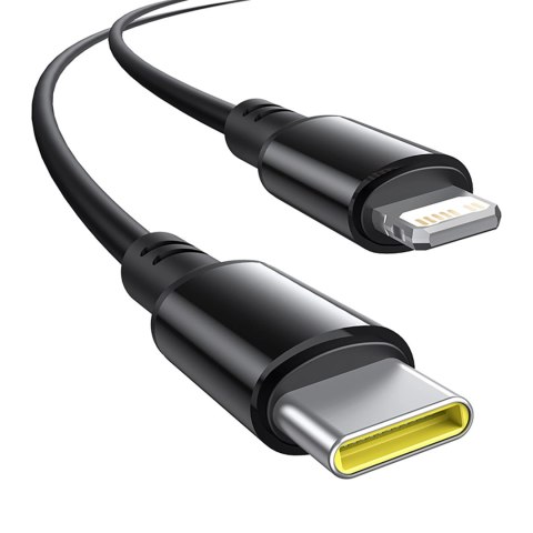 Ładowarka samochodowa Baseus Circular 60W USB-A + USB-C z wbudowanym kablem Lightning + USB-C 1,4 m - czarna