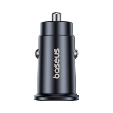 Ładowarka samochodowa Baseus GoTrip USB-C / USB-A 30W - czarna