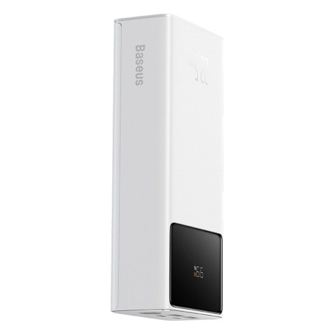 Powerbank Baseus EnerFill FP41 30000mAh 22.5W z kablem Baseus Simple USB-A - USB-C 3A 30cm - biały
