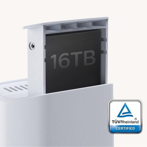 Zestaw monitoringu zewnętrznego Baseus Security N1 2K (2 kamery) - biały
