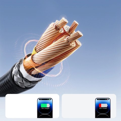 Kabel Joyroom S-A28 Flash Series 30W USB-C - Lightning 1m - czarny