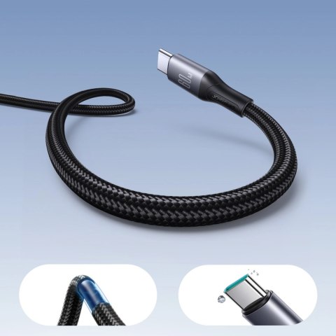 Kabel Joyroom S-A28 Flash Series 60W USB-C - USB-C 1m - czarny