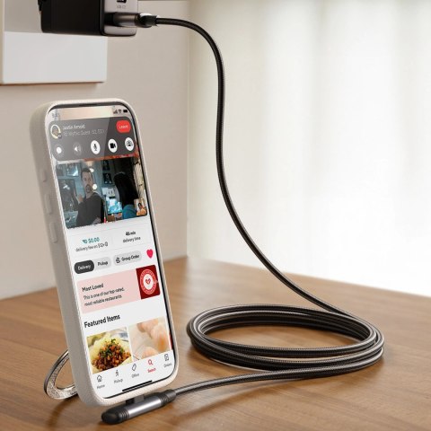 Kabel Joyroom S-A56 EnjoyX Series 90° USB-C - Lightning 30W 1,2m - czarny