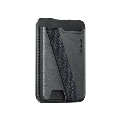 Portfel magnetyczny Joyroom JR-ZS432 kompatybilny z MagSafe - czarny
