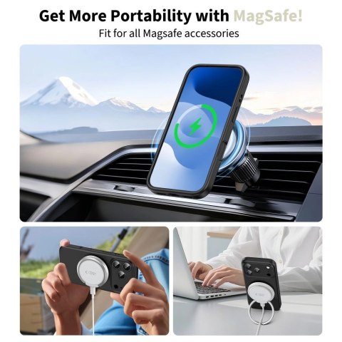 Etui Tech-Protect BasicMag MagSafe na iPhone 17 Pro Max - czarny mat