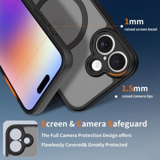 Etui Tech-Protect BasicMag MagSafe na iPhone 17 - czarny mat