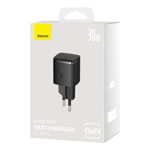 Ładowarka sieciowa Baseus Cube Pro 30W USB-C - czarna