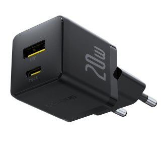 Ładowarka sieciowa Baseus Palm 20W USB-C USB-A - czarna