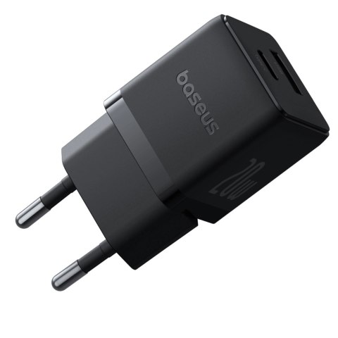 Ładowarka sieciowa Baseus Palm 20W USB-C USB-A - czarna