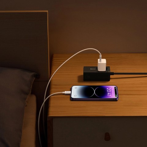 Miniładowarka sieciowa Baseus GaN5 30W USB-C - biała