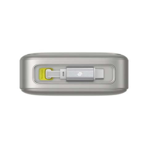 Powerbank Baseus Free2Pull 20000mAh 65W ze zwijanym kablem USB-C - szary