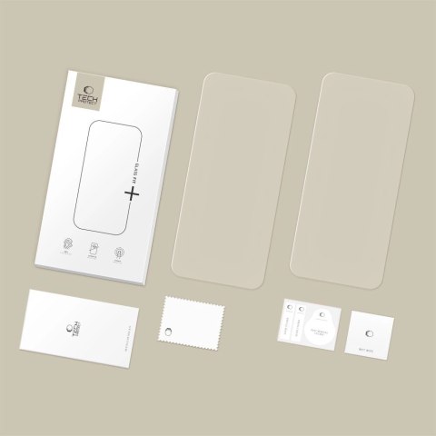 Szkło hartowane Tech-Protect Glass Fit+ 2-pack na iPhone 16 Pro Max / 17 Pro Max - przezroczyste
