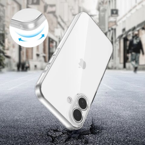 Etui Tech-Protect FlexAir na iPhone 17 - przezroczyste