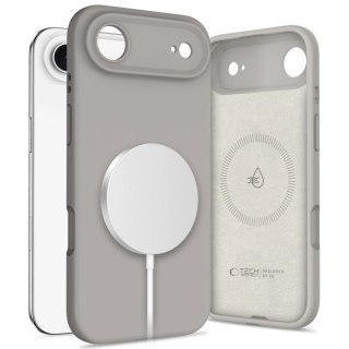 Etui Tech-Protect Silicone MagSafe na iPhone 17 Air - szare