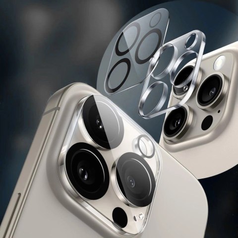 Osłona aparatu Tech-Protect Cam Fit+ na iPhone 17 - przezroczysta