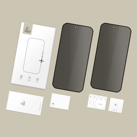 Szkło prywatyzujące Tech-Protect Glass Spy+ 2-pack na iPhone 17 Air