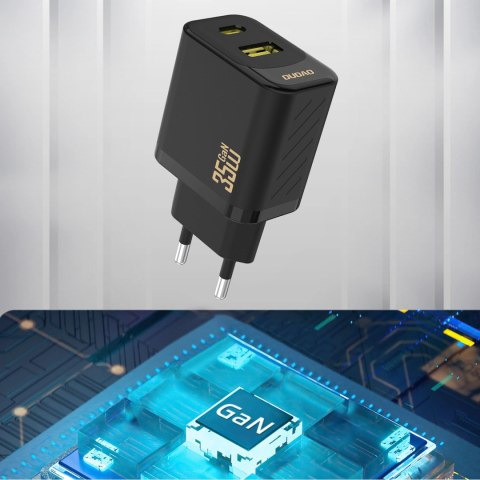 Ładowarka sieciowa Dudao A27 MaxC 35W + kabel USB-C - czarna