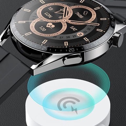 Ładowarka bezprzewodowa Dudao A12H do smartwatchy Huawei - biała