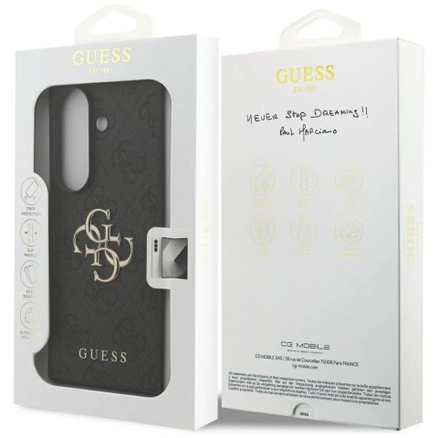 Etui Guess Big 4G Logo Classic Logo na Samsung Galaxy Z Fold7 - czarne