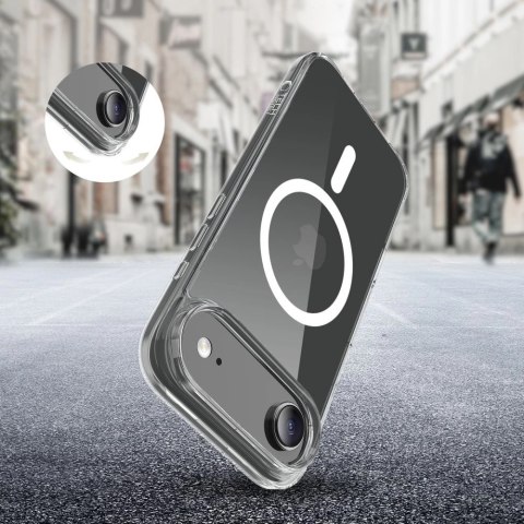 Etui Tech-Protect FlexAir Hybrid MagSafe na iPhone 17 Air - przezroczyste