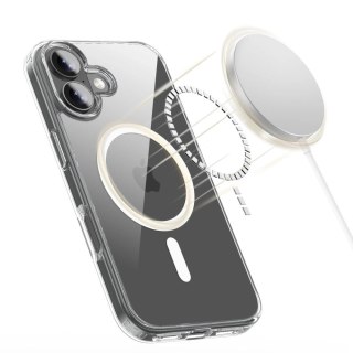 Etui Tech-Protect FlexAir Hybrid MagSafe na iPhone 17 - przezroczyste