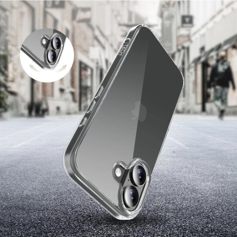 Etui Tech-Protect FlexAir Hybrid na iPhone 17 - przezroczyste